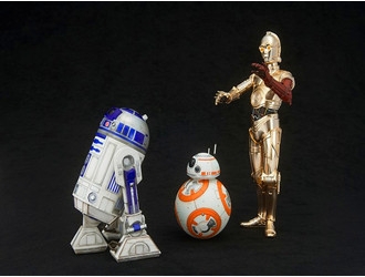 《星球大战原力觉醒》BB-8、c-3po等机器人