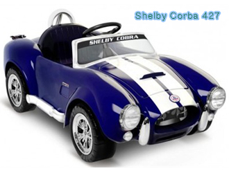 Shelby Cobra玩具车让孩子开动古典跑车