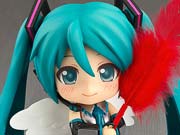 GSC初音未来纪念版粘土人 初音未来化身小天使登