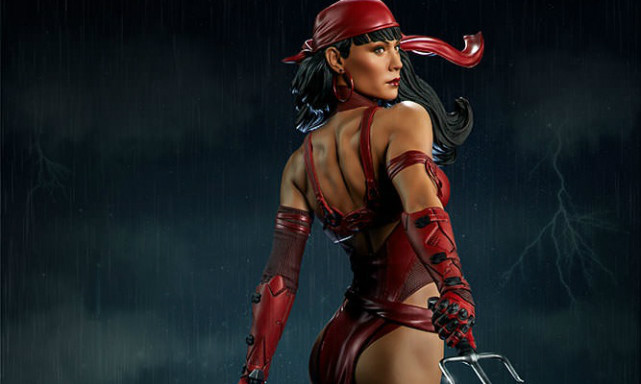 Sideshow Collectibles Premium Format Figure【艾丽卡】Elektra 1/4 全身雕像