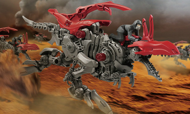 TAKARA TOMY 洛伊德新系列《ZOIDS WILD》ZW09 爆裂迅猛龙