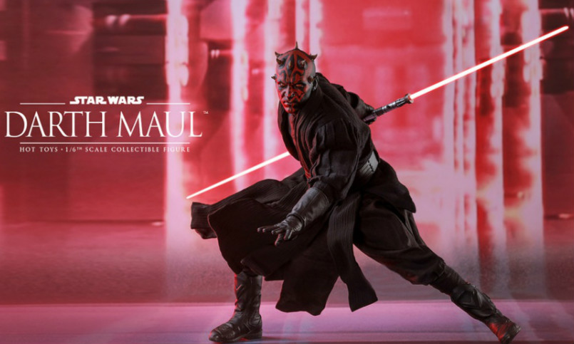 Hot Toys《星球大战》达斯·魔 Darth Maul 1/6 比例人偶作品