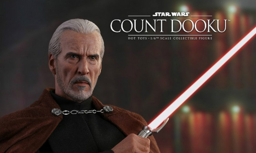 Hot Toys《星球大战2》杜库伯爵 Count Dooku 1/6 比例人偶作品