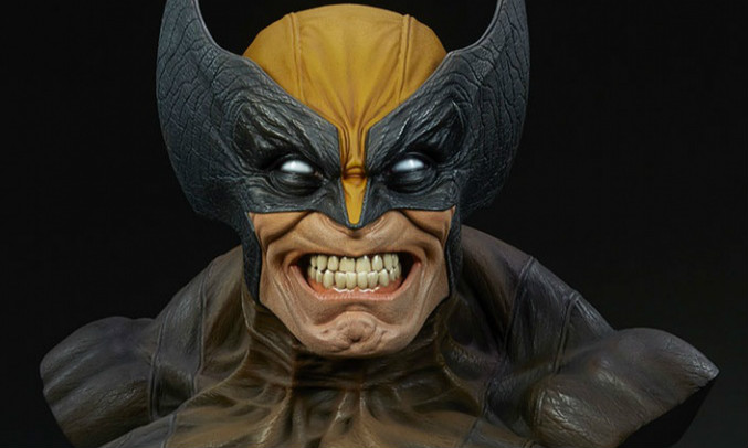 Sideshow Collectibles Marvel Comics【金钢狼】1：1 比例半身胸像作品