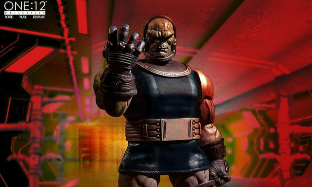 MEZCO ONE:12 COLLECTIVE 系列【达克赛德】Darkseid 1/12 比例人偶作品