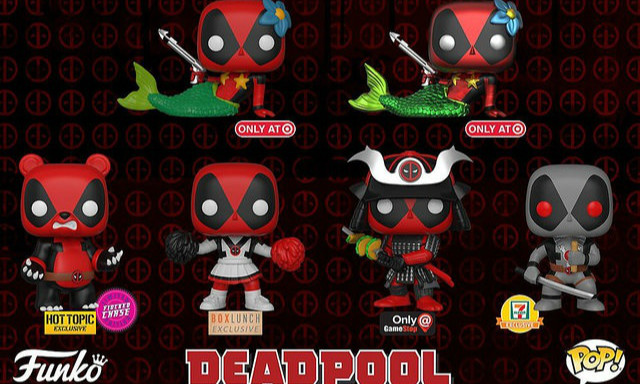 Funko Pop! Exclusives! 系列【死侍】Deadpool