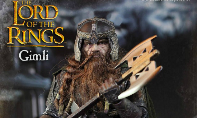 Asmus Toys 魔戒系列【金雳】Gimli 1/6 比例人偶作品