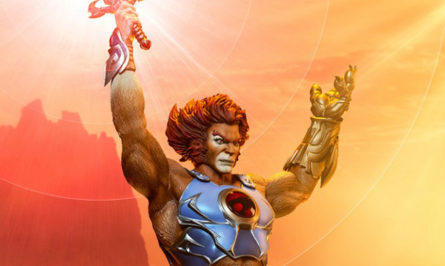 Sideshow Collectibles《霹雳猫》狮猫 Lion-O 全身雕像作品