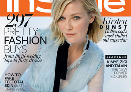 Kirsten Dunst登上《InStyle》杂志英国版2016年5月号封面