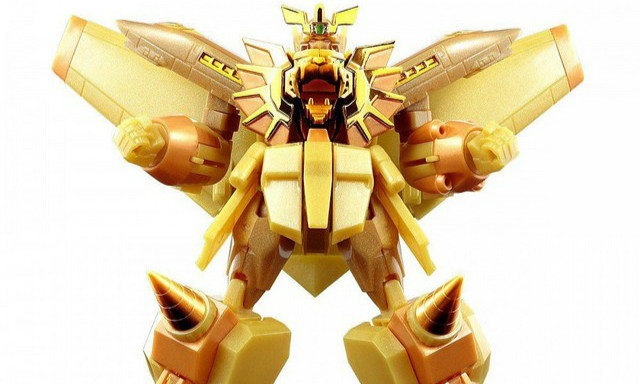 万代  超级迷你盒玩《勇者王GaoGaiGar》 金色的勇者王