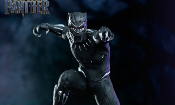 Iron Studios Battle Diorama 系列《黑豹》黑豹 Black Panther 1/10 决斗场景雕像作品