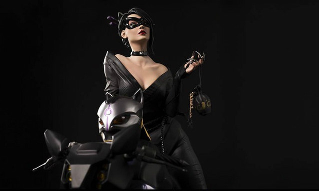 XM Studios Premium Collectibles DC【猫女】Catwoman 1/4 比例全身雕像作品