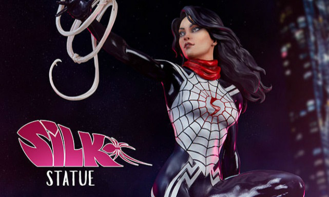 Sideshow Collectibles 蜘蛛宇宙系列【蛛丝】Silk 1/5 全身雕像作品