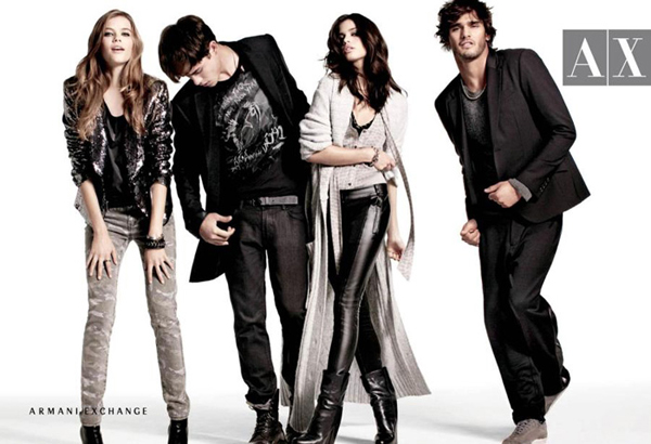 Armani Exchange 2011假日系列大片曝光