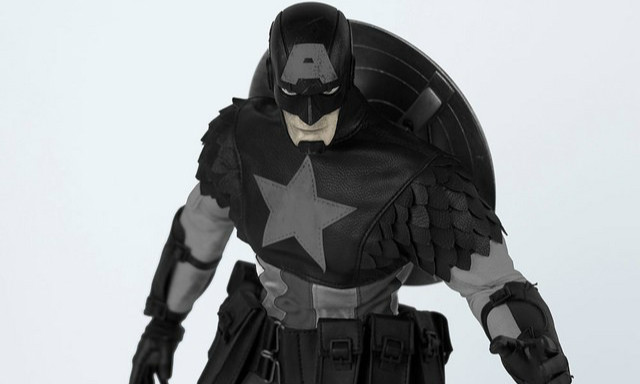 threeA × Marvel【暗夜行动 美国队长】1/6 比例人偶作品