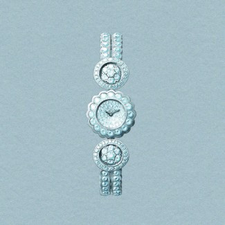 SIHH Van Cleef & Arpels梵克雅宝推出Snowflake及Snowflake Fleurette 高级珠宝腕表