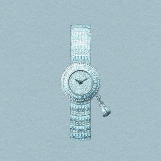 SIHH Van Cleef & Arpels梵克雅宝推出Sweet Charms Pavée腕表