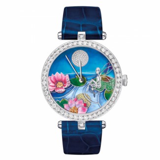 SIHH Van Cleef & Arpels梵克雅宝推出Lady Arpels Jour Nuit Fée Ondine水中仙子腕表