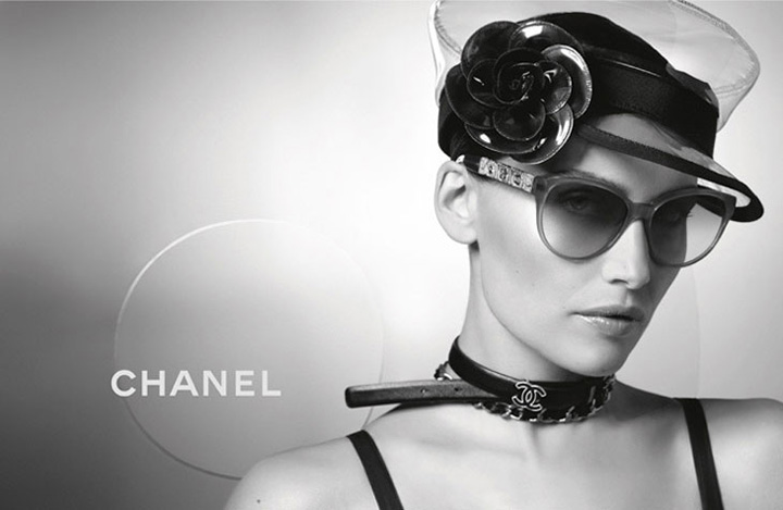 Chanel（香奈儿）2013春夏眼镜系列广告大片