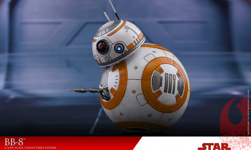 Hot Toys 《星球大战：最后的绝地武士》1/6 比例 BB-8