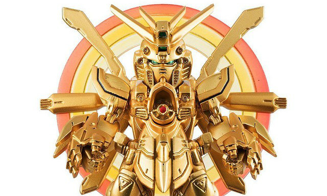 万代魂限 FW GUNDAM CONVERGE《机动武斗传G高达》神高达 明镜止水套组