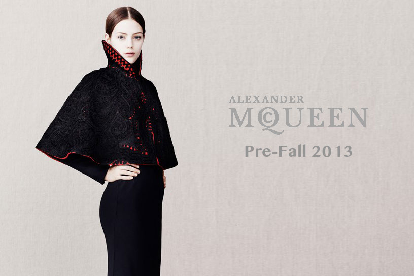 Alexander McQueen 2013 早秋女装系列