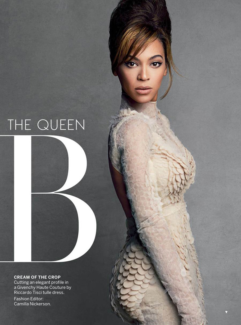 Beyonce Knowles《Vogue》美国版2013年3月号