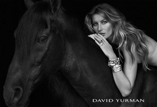 Gisele Bundchen 演绎David Yurman秋冬大片