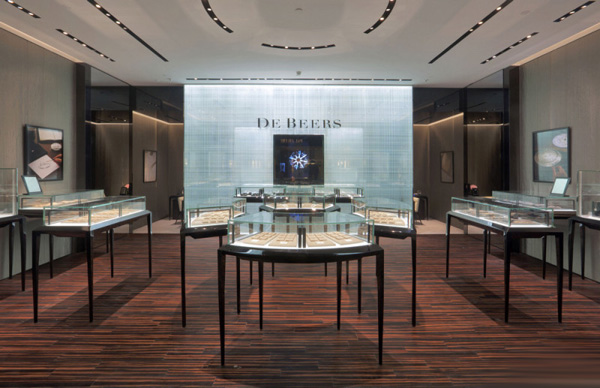 De Beers（戴比尔斯）南京德基广场精品店开幕