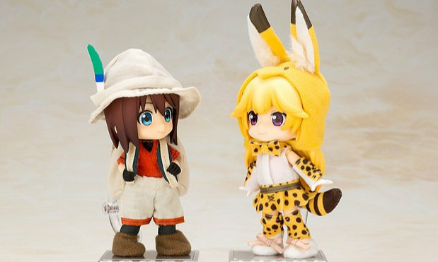 Cu-Poche 口袋人专用配件《动物朋友》 朋友扮演套装「薮猫」「小背包」