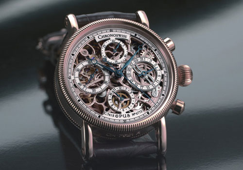 绝美的镂空艺术 瑞宝表 Opus Chronograph 计时码表