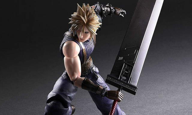 PLAY ARTS改《FINAL FANTASY VII REMAKE》克劳德·史特莱夫 限定配色Ver.