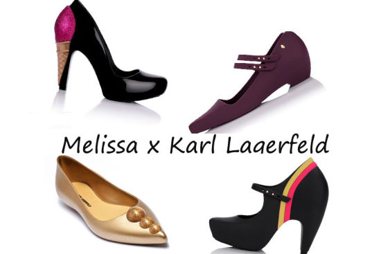 Melissa跨界Karl Lagerfeld推2013/2014秋冬限量款