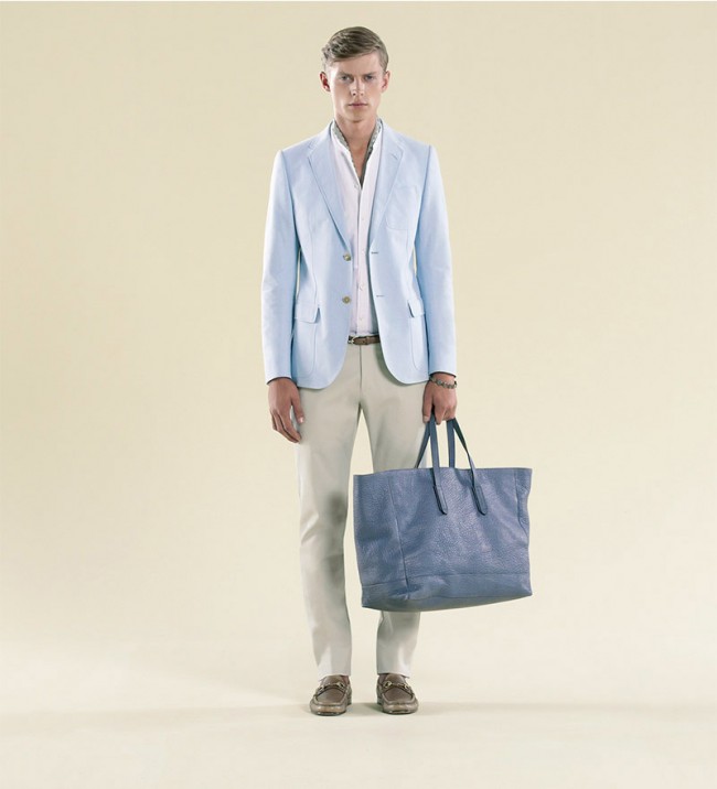 Gucci Cruise 2013 男士系列官方型录