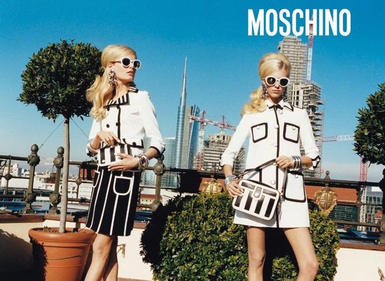 Moschino(莫斯奇诺)2013春夏广告大片 都市双生花