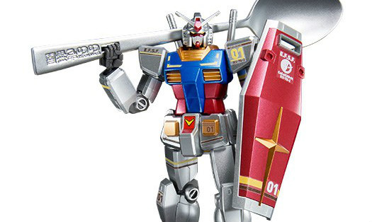《机动战士高达》x CoCo壱番屋 HGUC  高达 CoCoICHI 电镀配色 Ver. 汤匙装备型