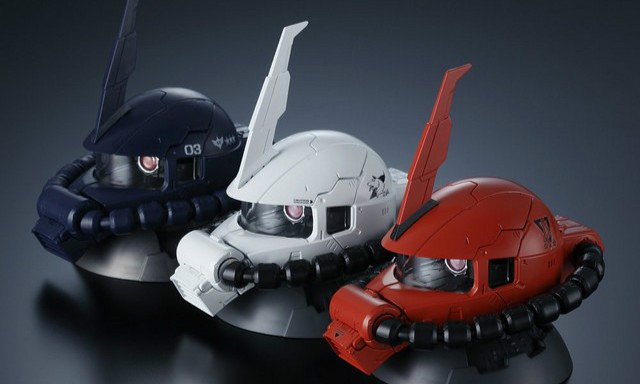 万代《机动战士高达》EXCEED MODEL ZAKU HEAD 2 扎古