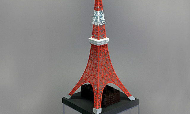Sofubi Toy Box Hi-LINE003 东京铁塔 日本电波塔
