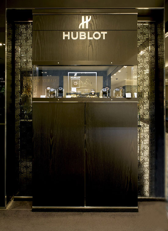 Hublot(宇舶)进驻巴黎老佛爷百货