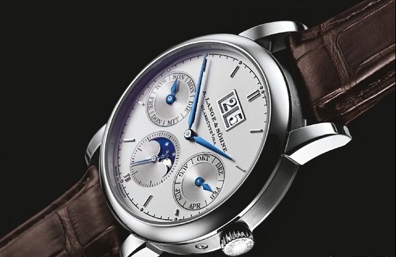 朗格表 Saxonia Annual Calendar 铂金款腕表