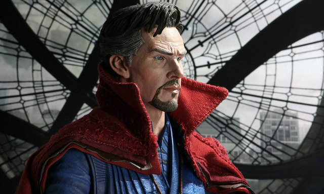 NECA MARVEL 系列【奇异博士】Doctor Strange 1/4 可动人偶作品