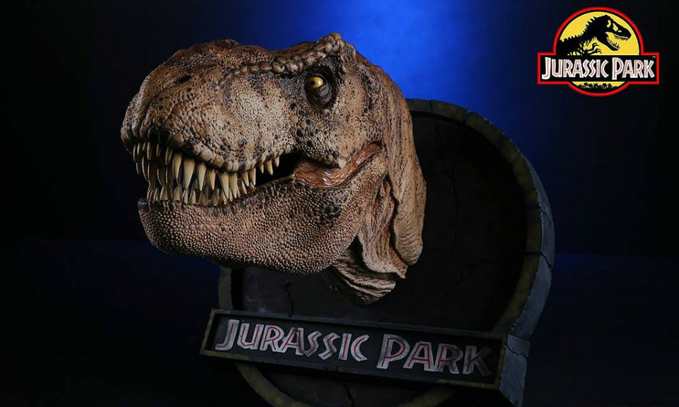 Chronicle Collectibles 侏罗纪公园【霸王龙】Jurassic Park T-Rex 1/5 头像作品