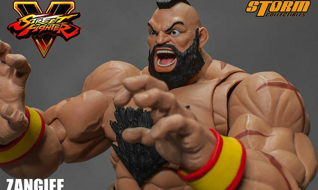 Storm Collectibles《街头霸王5 》桑吉尔夫 Zangief 1/12 人偶作品