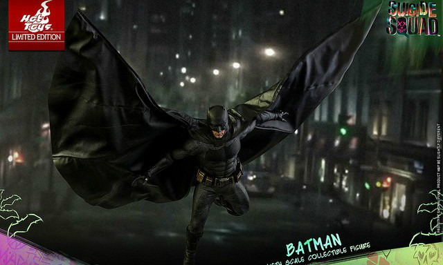 Hot Toys《自杀小队》蝙蝠侠 Batman 1/6 比例人偶作品