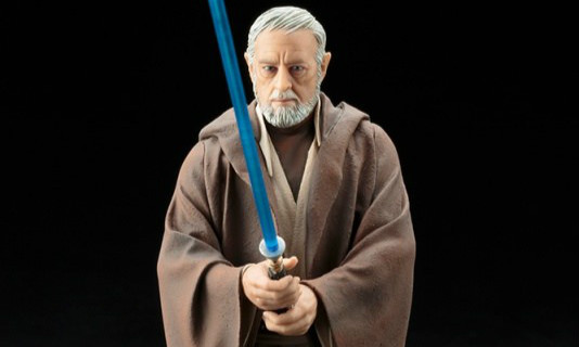 寿屋 ARTFX+ 星球大战系列【欧比王．肯诺比】Obi-Wan Kenobi 1/10 雕像作品