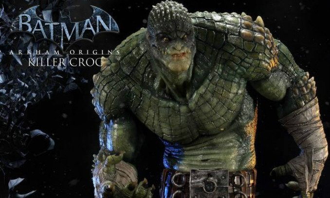 Prime 1 Studio《蝙蝠侠：阿卡姆起源》杀手鳄 Killer Croc 1/3 全身雕像作品