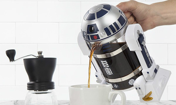 ThinkGeek【R2-D2 咖啡滤压壶】R2-D2 Coffee Press