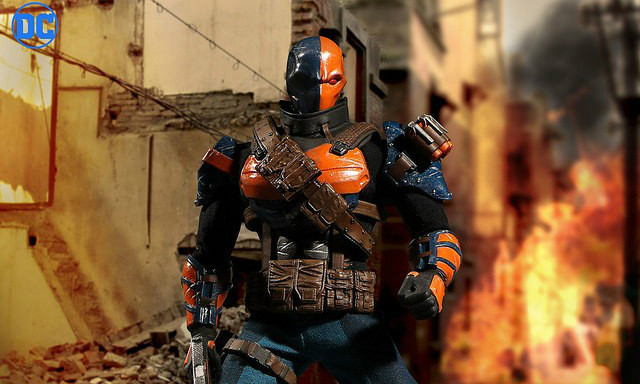 MEZCO – ONE:12 COLLECTIVE 系列【丧钟】DC Comics Deathstroke 1/12 人偶作品