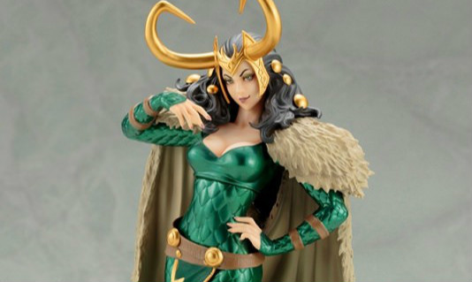 寿屋 MARVEL 美少女系列【洛基小姐】Lady Loki 1/7 全身雕像作品