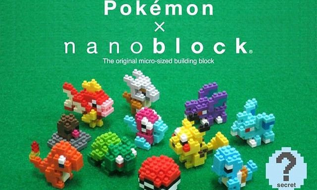 nanoblock 迷你精灵宝可梦系列